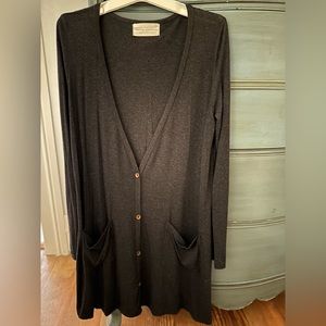 Nectar Clothing long sleeved v-neck  mini dress